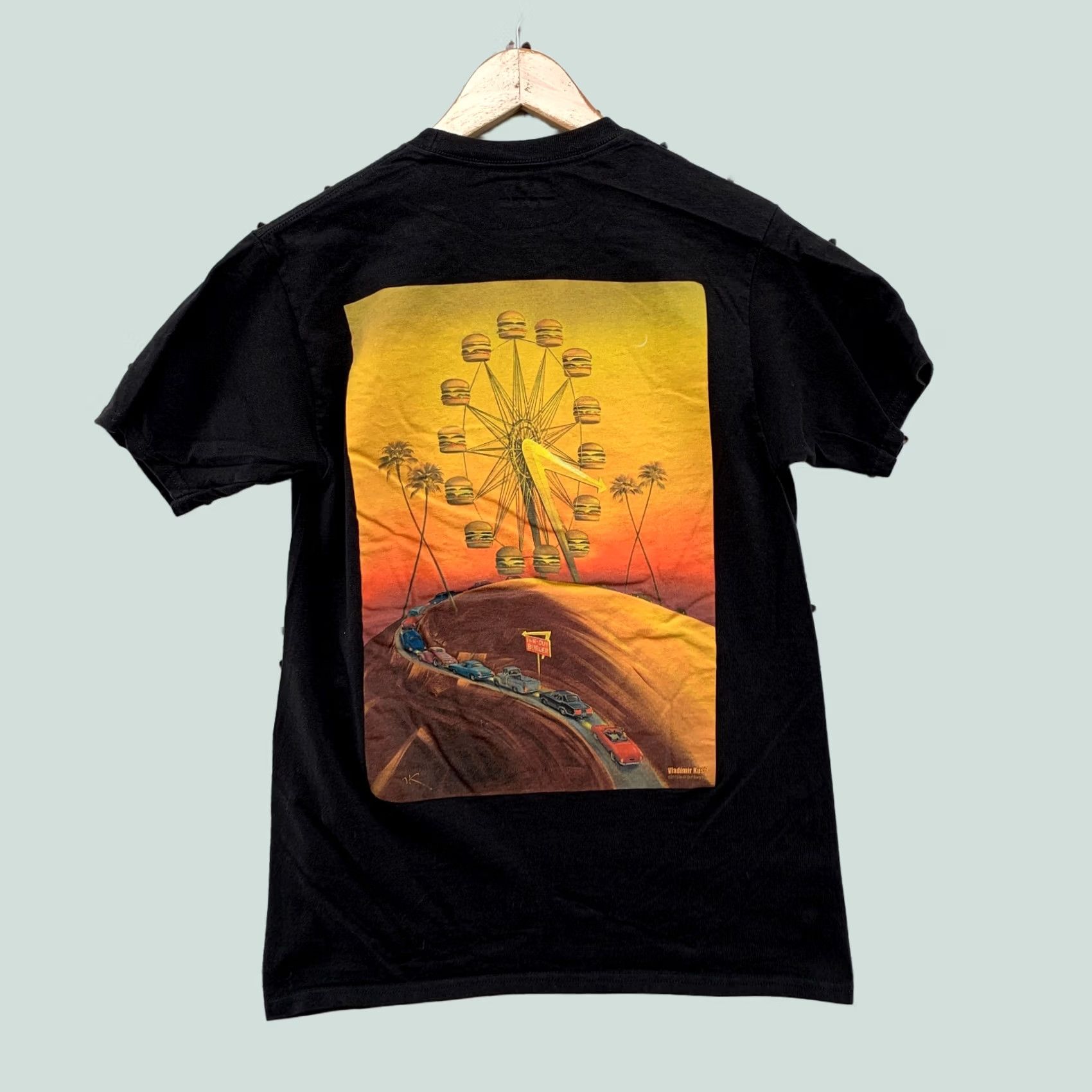 Vintage In N Out Shirt Black 70th Anniversary Burger Ferris Wheel Graphic 2013 16.5x25 Size US S / EU 44-46 / 1 - 1 Thumbnail
