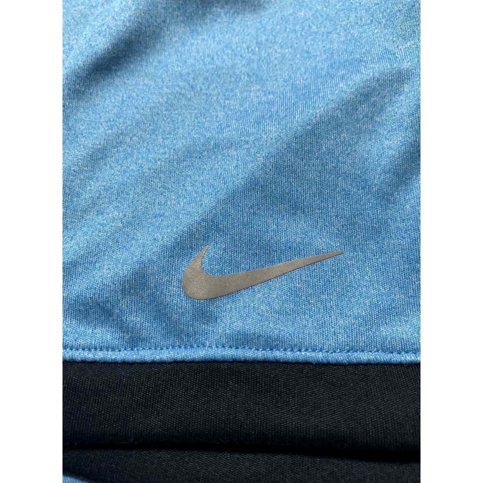 Nike Nike Training Shirt Mens M Blue T-Shirt Jersey Short Sleeve Running 66cm 52cm Size M Size US M / EU 48-50 / 2 - 4 Thumbnail
