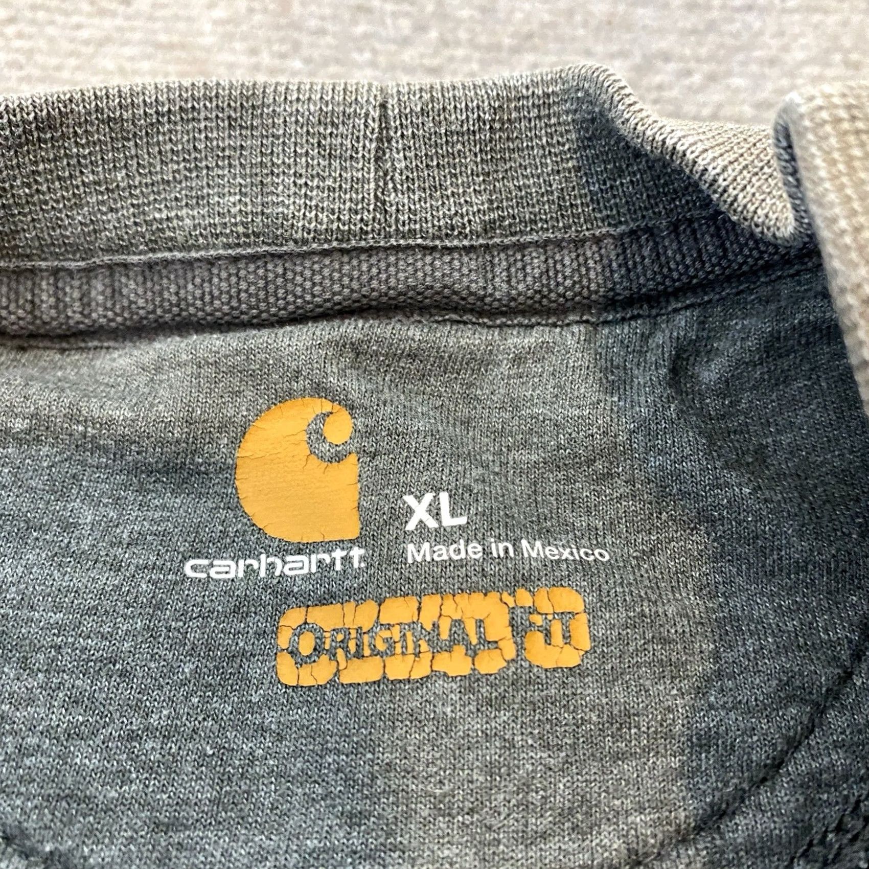 Carhartt VINTAGE Carhartt Mens XL Gray Sweatshirt K124 Grunge Streetwear Size US XL / EU 56 / 4 - 6 Thumbnail