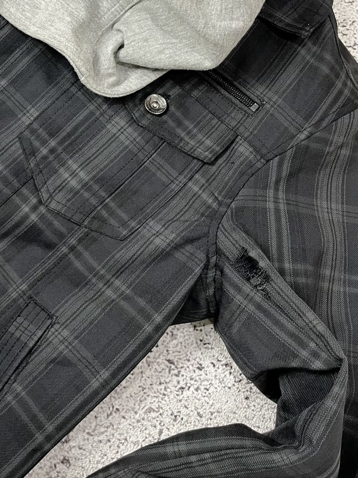 Japanese Brand Vkei Bareback Realdress Double Layer Checkered Jacket Size US M / EU 48-50 / 2 - 9 Thumbnail