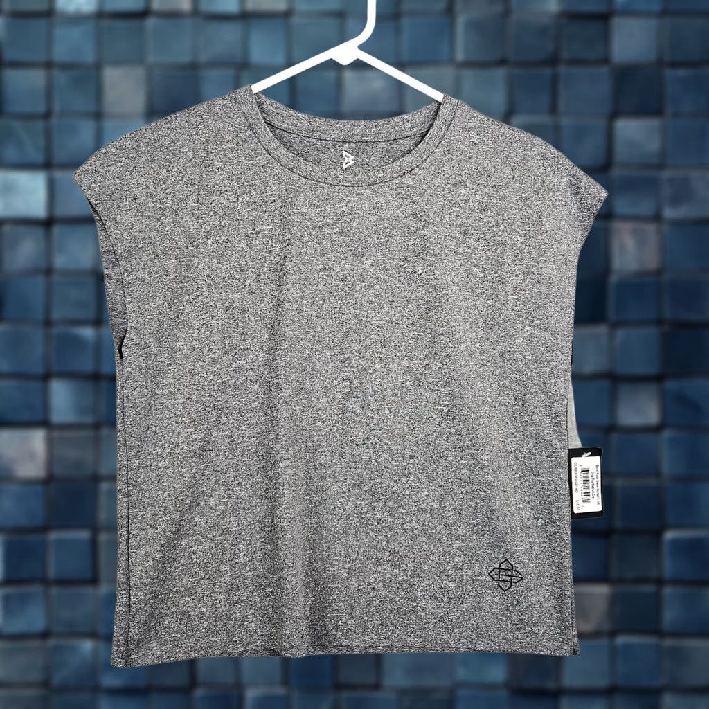 Vintage BEastMODE Gracie Women's Heather Gray Jab Crop Top M NEW Size M / US 6-8 / IT 42-44 - 1 Thumbnail