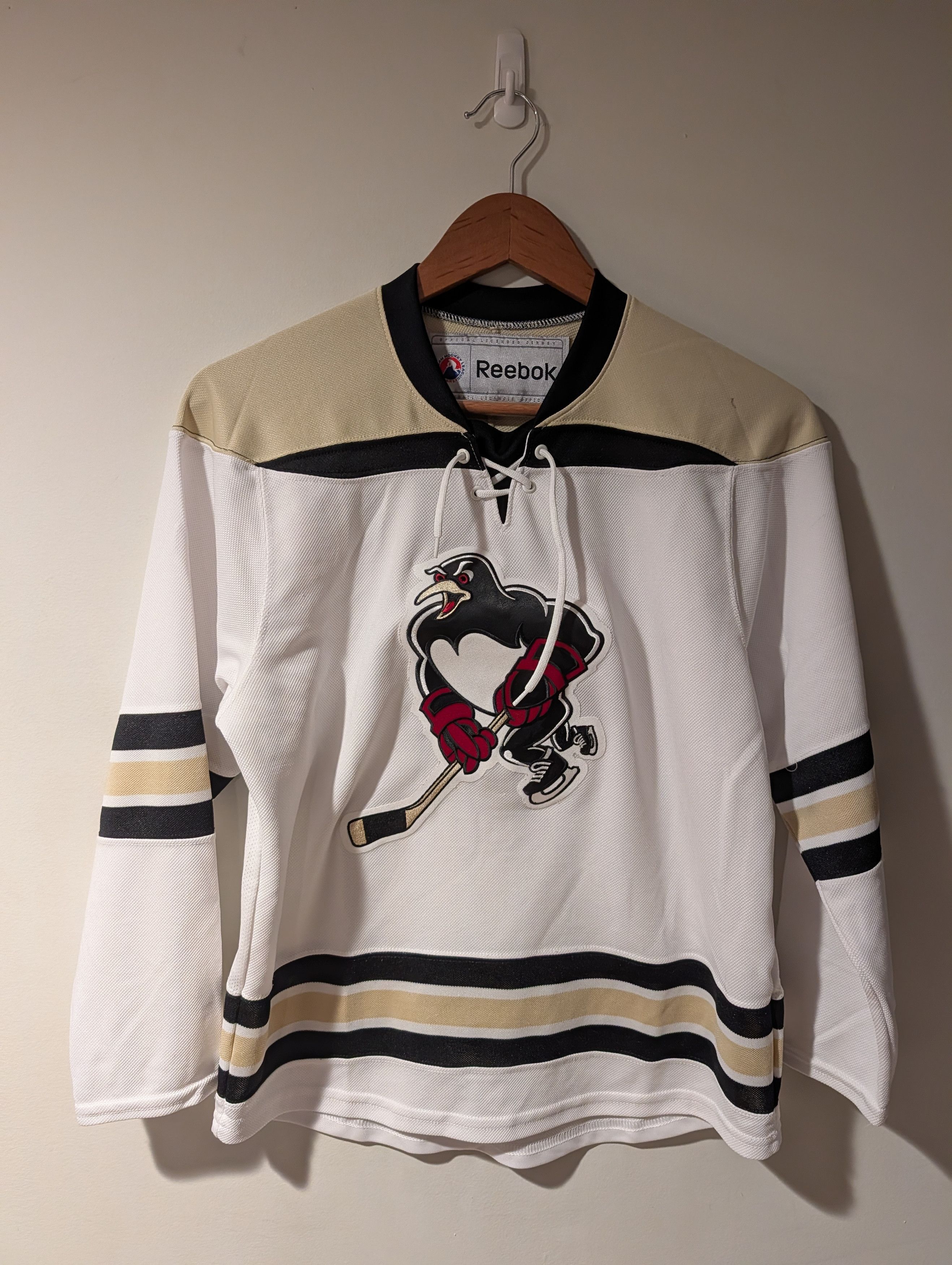 NHL Rbk CCM Wilkes-Barre Scranton Penguins WBS AHL Hockey Jersey Size US S / EU 44-46 / 1 - 1 Thumbnail