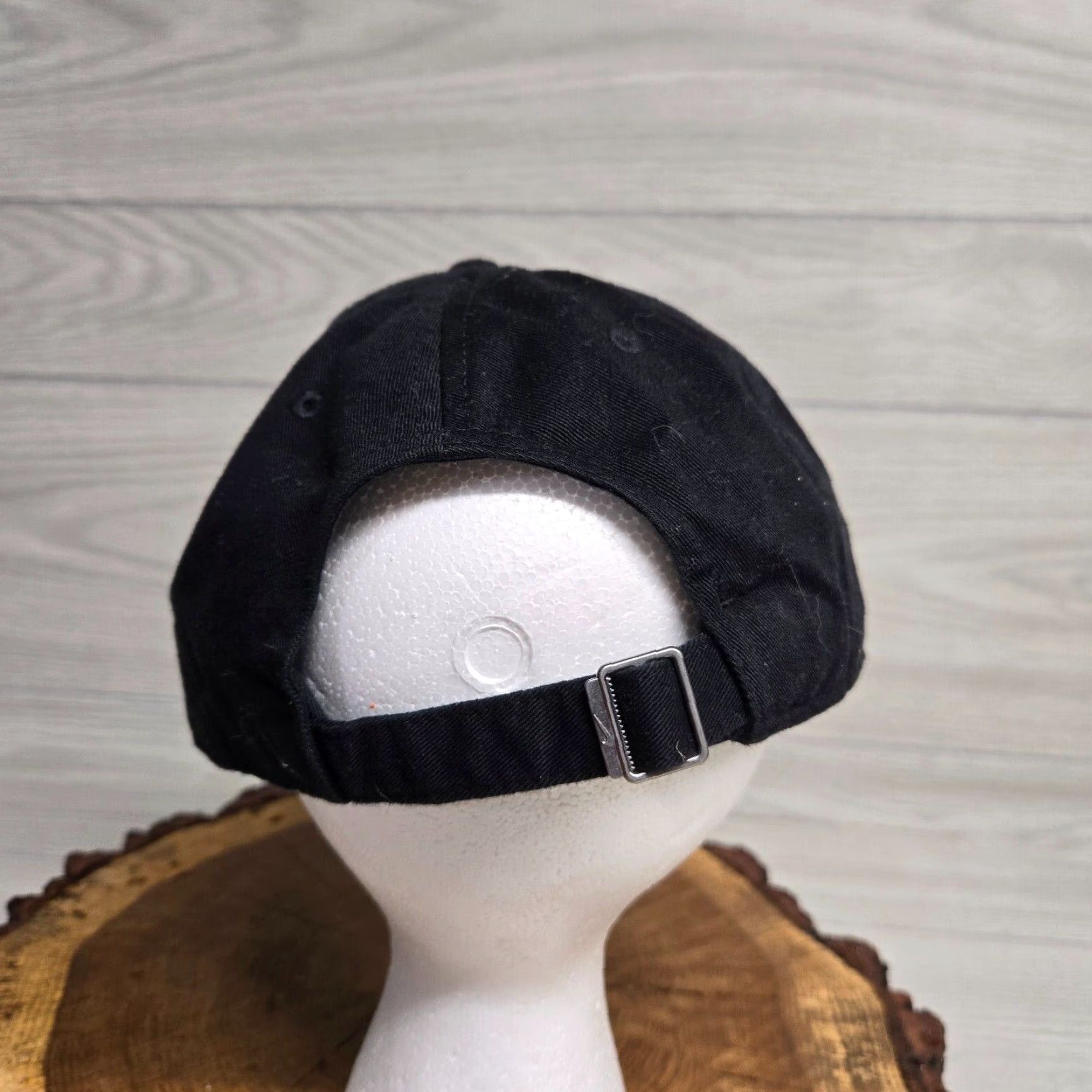 Vintage Nike Hat Unisex Adult Adjustable Black Virginia Blk Virginia Bruin 90s? 0 Size ONE SIZE - 3 Thumbnail