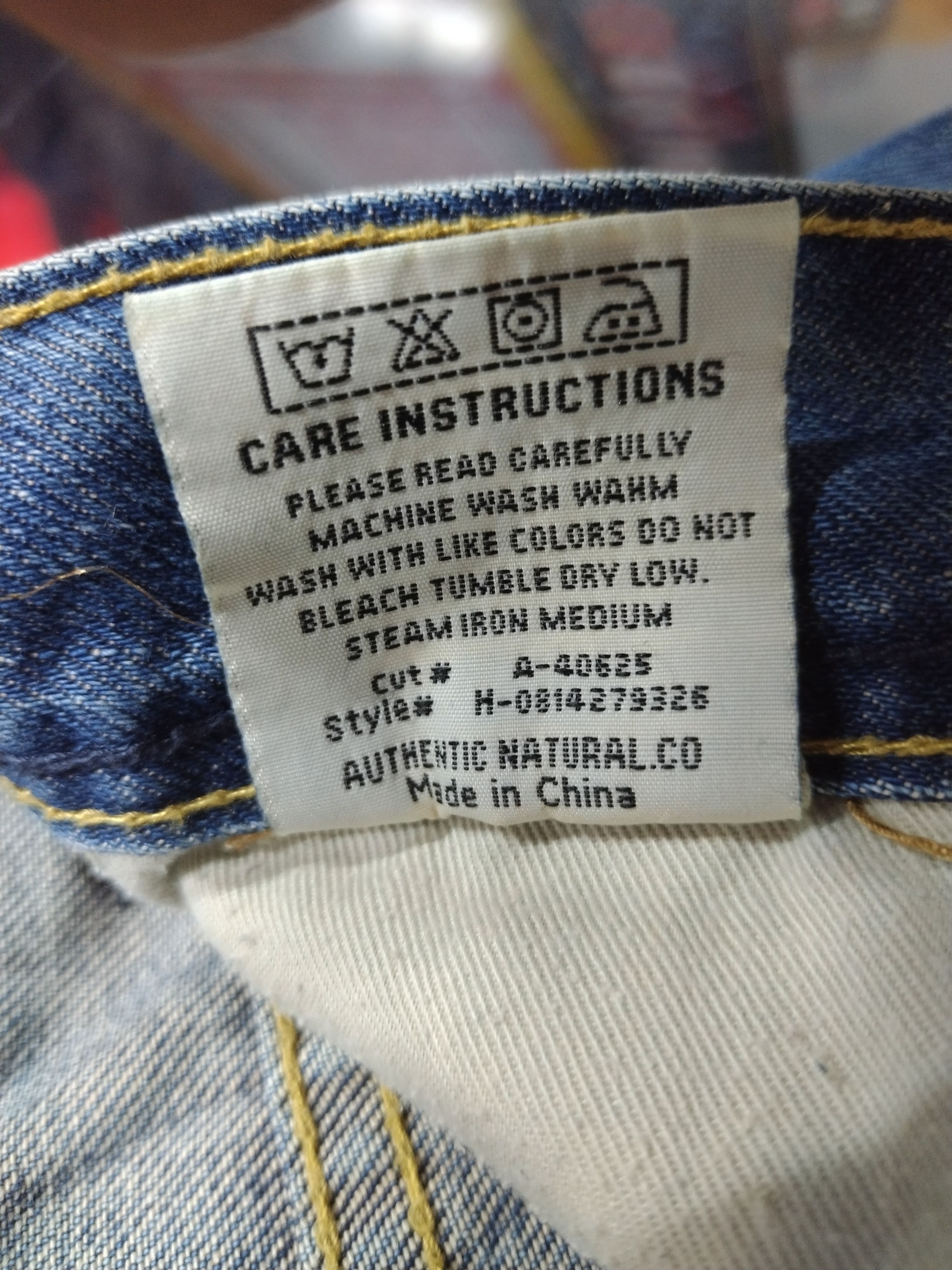 Marvelous patina & Distressed Design A.V.H jeans