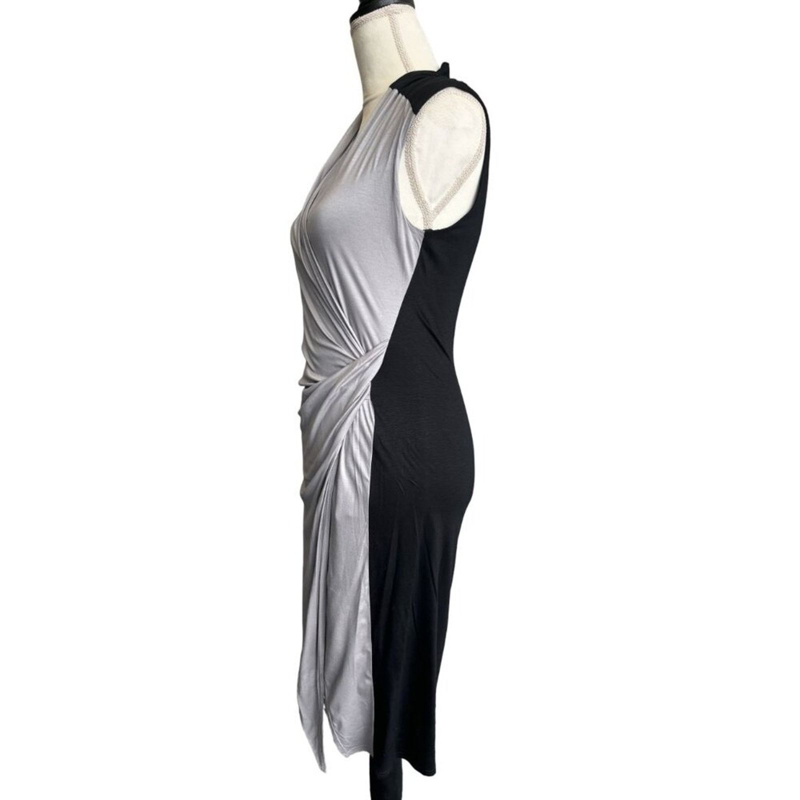 Helmut Lang Helmut Lang Wrap Dress With Ruching Size S Size S / US 4 / IT 40 - 5 Thumbnail