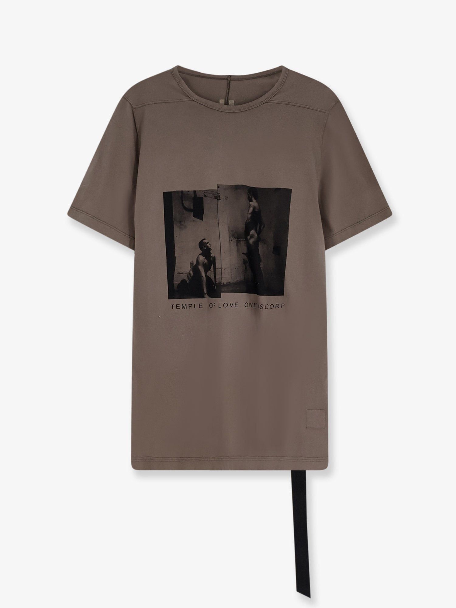Rick Owens Drkshdw Drkshdw Cotton T-shirt with Level print on the front Tag Size M Men - USA Tariffs Included Size US M / EU 48-50 / 2 - 1 Thumbnail