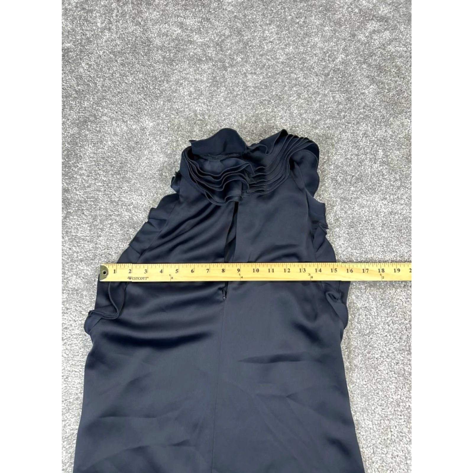 Reiss Reiss Dress Black Satin Bodycon Womens 6 Size M / US 6-8 / IT 42-44 - 5 Thumbnail