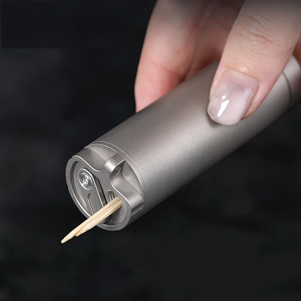 Other Titanium Multifunctional Toothpick Holder Bottle Storage Size ONE SIZE - 7 Thumbnail