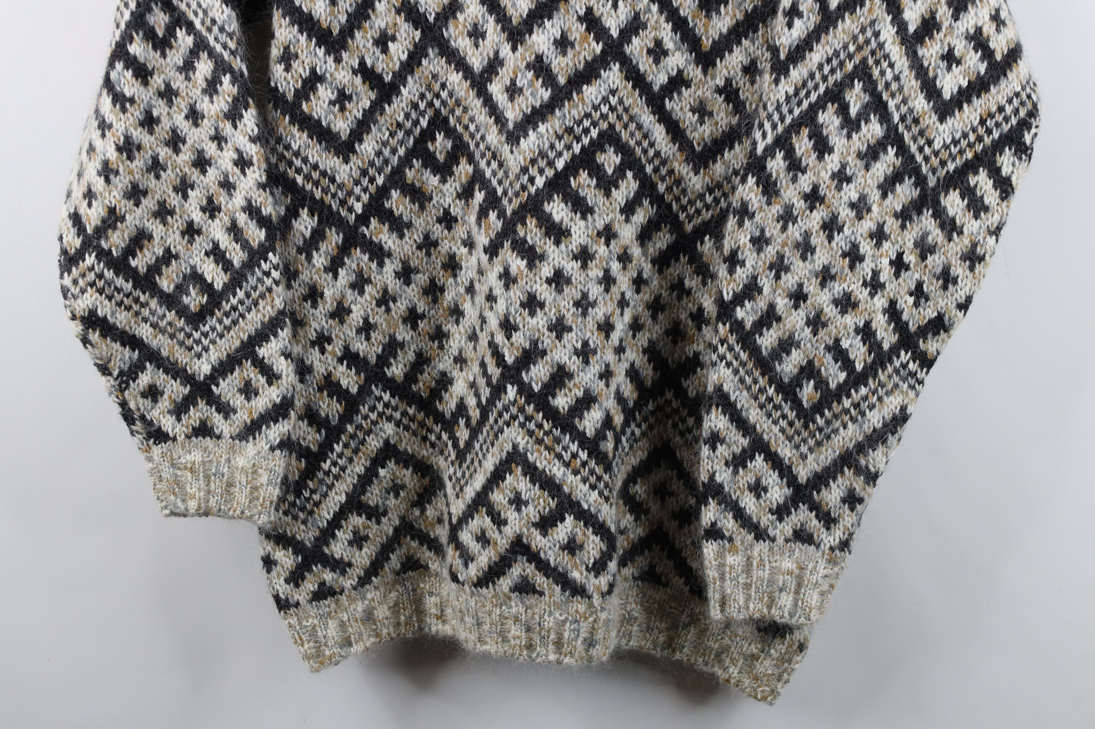 Vintage Vintage 90s Streetwear Wool Mohair Blend Knit Sweater Size M / US 6-8 / IT 42-44 - 3 Thumbnail