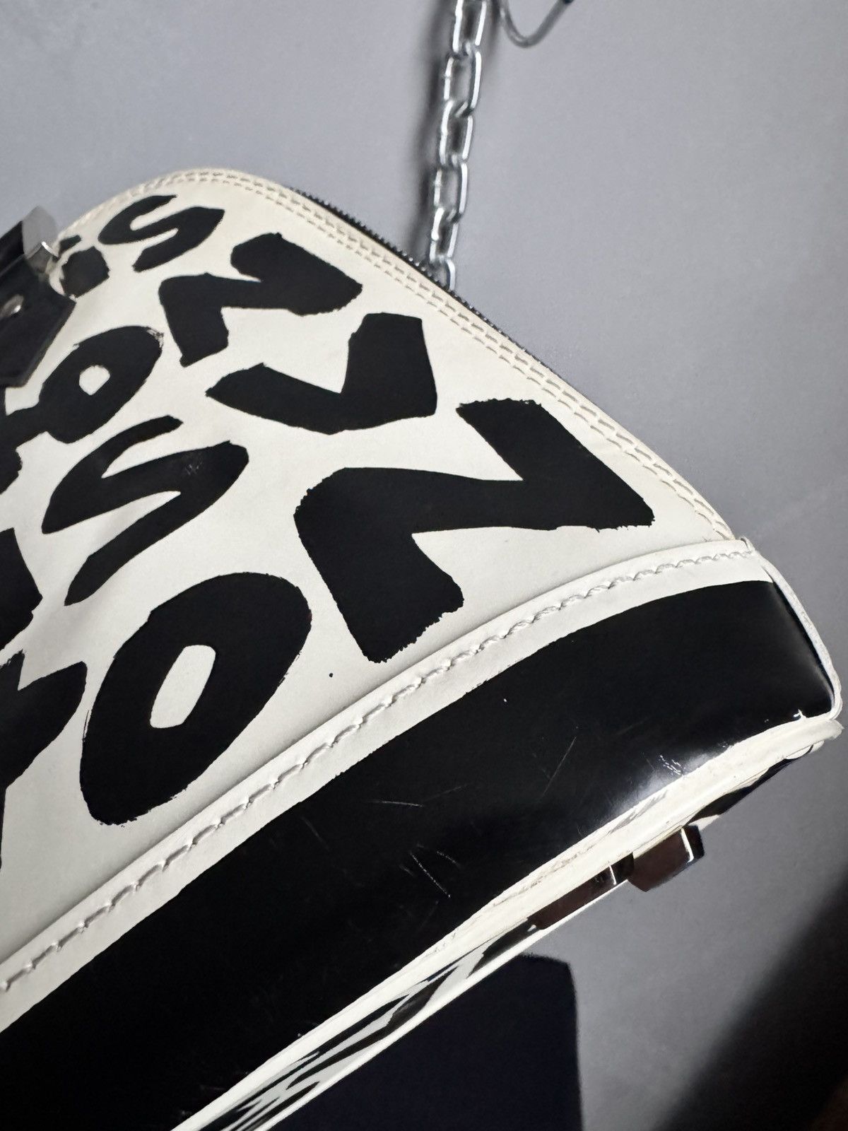 Louis Vuitton Louis Vuitton x Stephen Sprouse Graffiti alma bag 09 BA0051 Size ONE SIZE - 14 Thumbnail