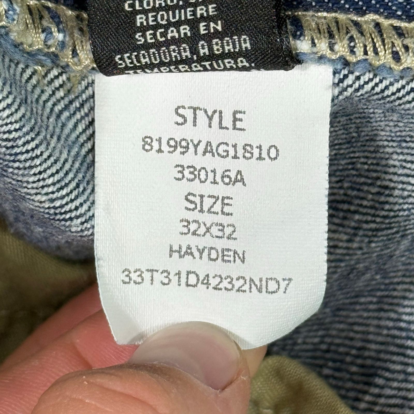 Polo Ralph Lauren Polo Jeans Co Ralph Lauren Hayden Jeans 32x32 Medium Wash Size US 32 / EU 48 - 8 Thumbnail