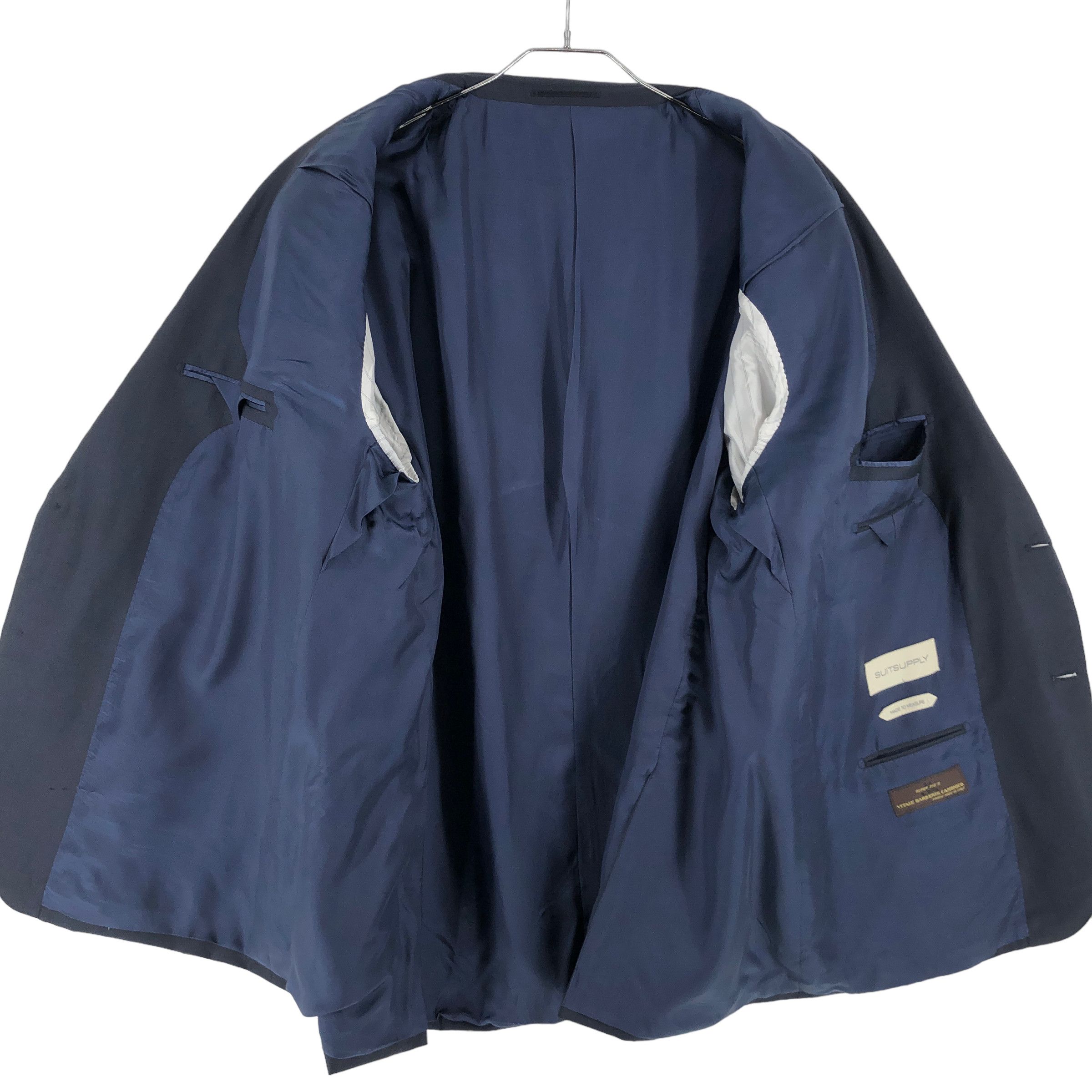 Suitsupply Lazio Pure Wool Blazer Size 7XL (EU:33; UK:56; US:56S) Size 54R - 3 Thumbnail