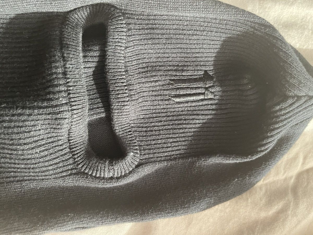 Boris Bidjan Saberi Boris black wool sky mask Size ONE SIZE - 5 Thumbnail