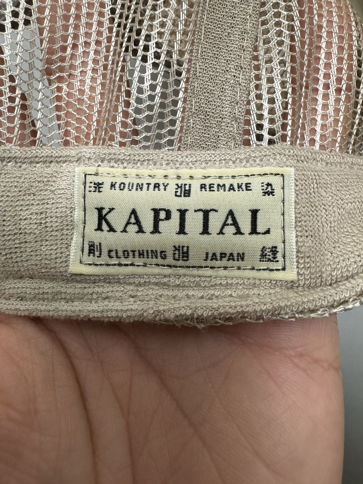 Kapital Kapital Trucker Hat Size ONE SIZE - 3 Thumbnail