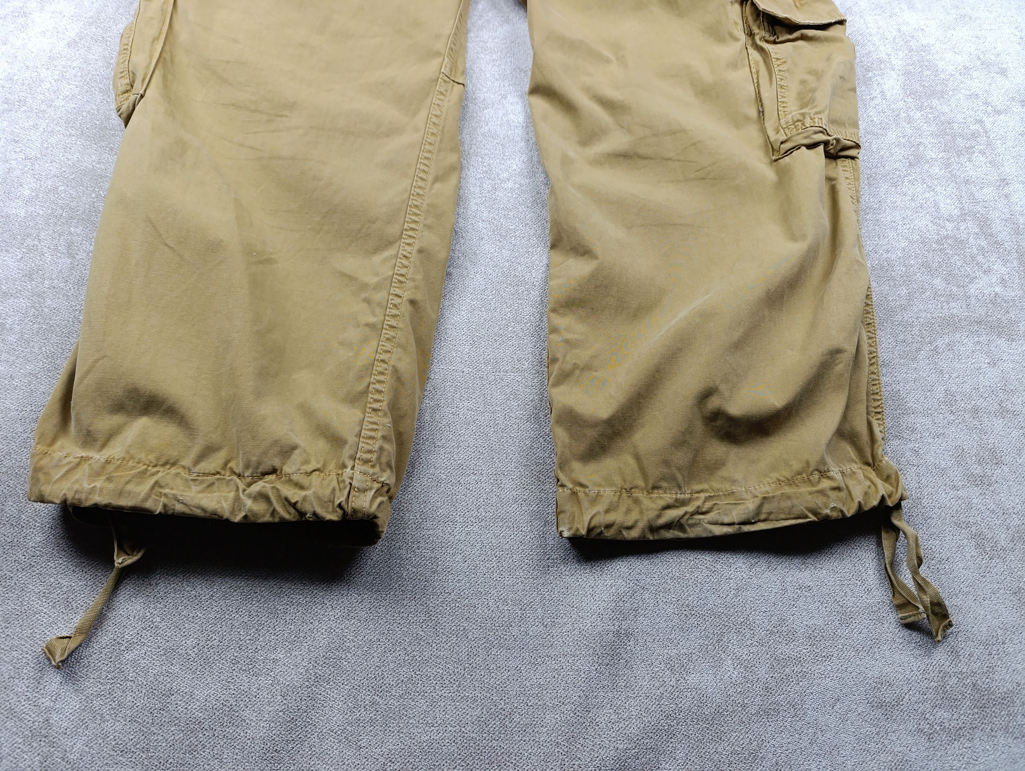Abercrombie & Fitch ABERCROMBIE & FITCH A6509 PARACHUTE CARGO MULTIPOCKET PANTS Size US 32 / EU 48 - 19 Thumbnail