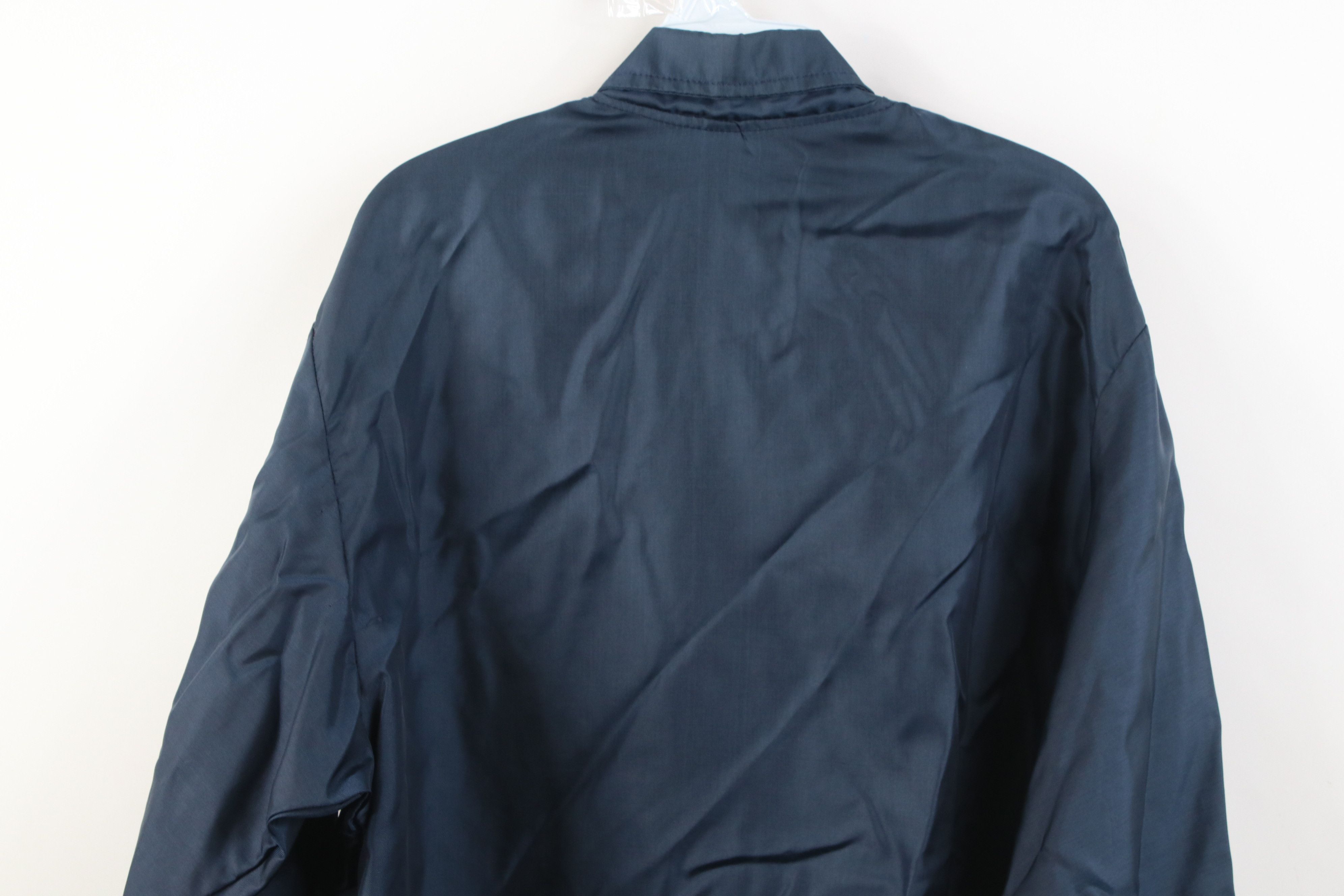 Vintage Vintage 70s Streetwear Windbreaker Jacket Navy Blue USA Size US L / EU 52-54 / 3 - 13 Thumbnail