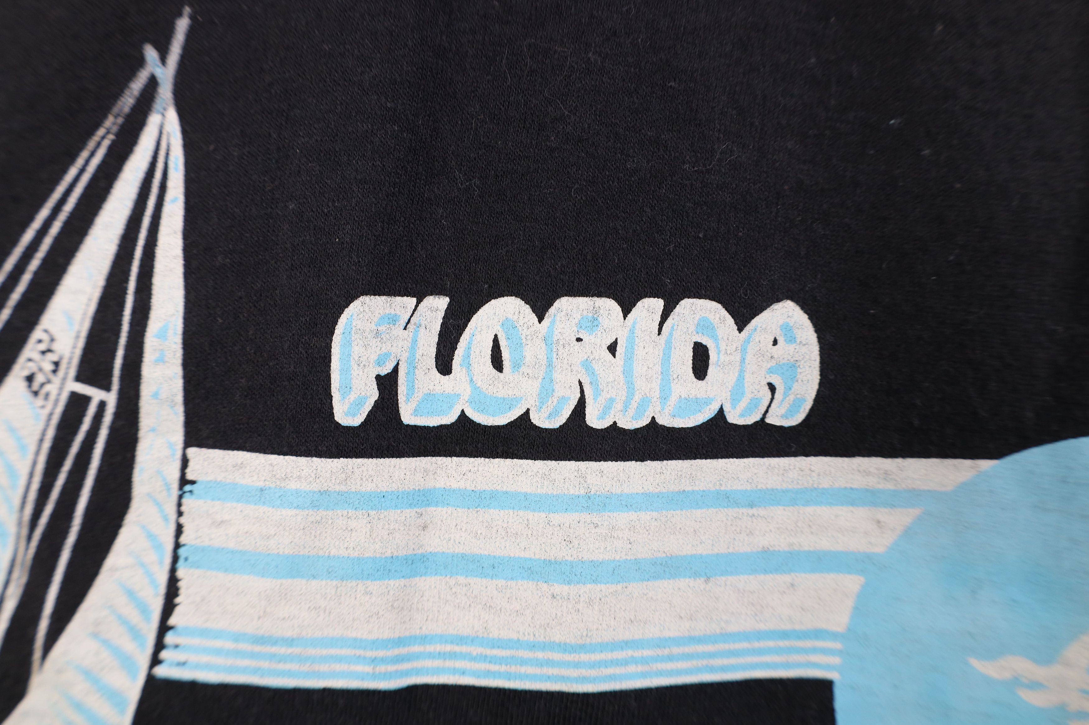 Vintage Vintage 70s 80s Streetwear Sailing Sleeveless T-Shirt USA Size M / US 6-8 / IT 42-44 - 7 Thumbnail