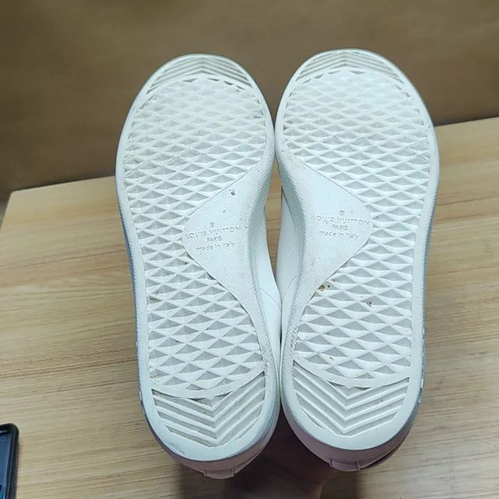 Louis Vuitton Louis Vuitton Luxembourg Casual Sneakers in White Red -2508 Size US 9.5 / EU 42-43 - 2 Thumbnail