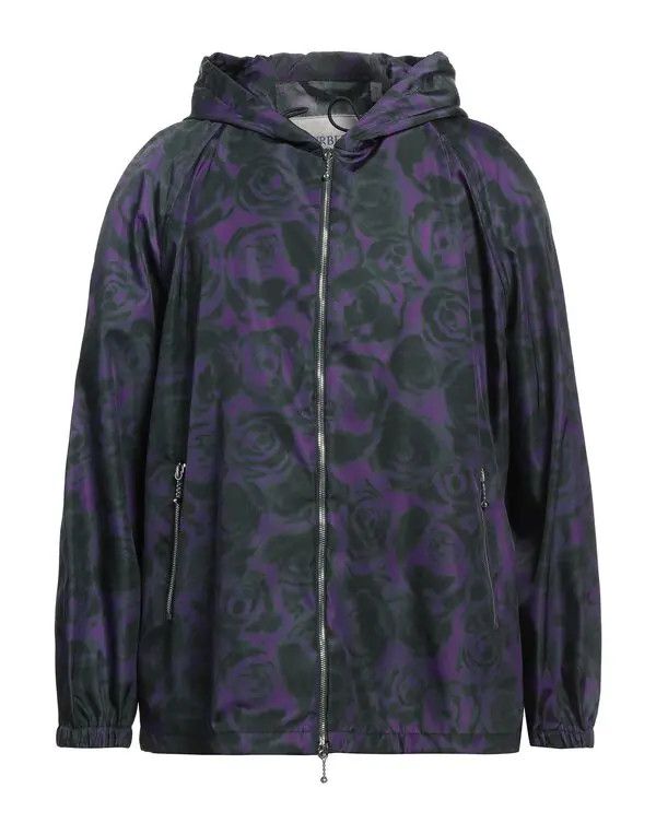 Burberry o1y0426 Hooded Jacket in Purple/Black Size US L / EU 52-54 / 3 - 1 Thumbnail