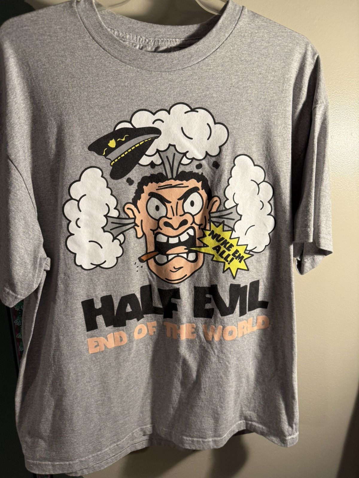 Half Evil Half evil end of the world shirt Size US XXL / EU 58 / 5 - 1 Thumbnail
