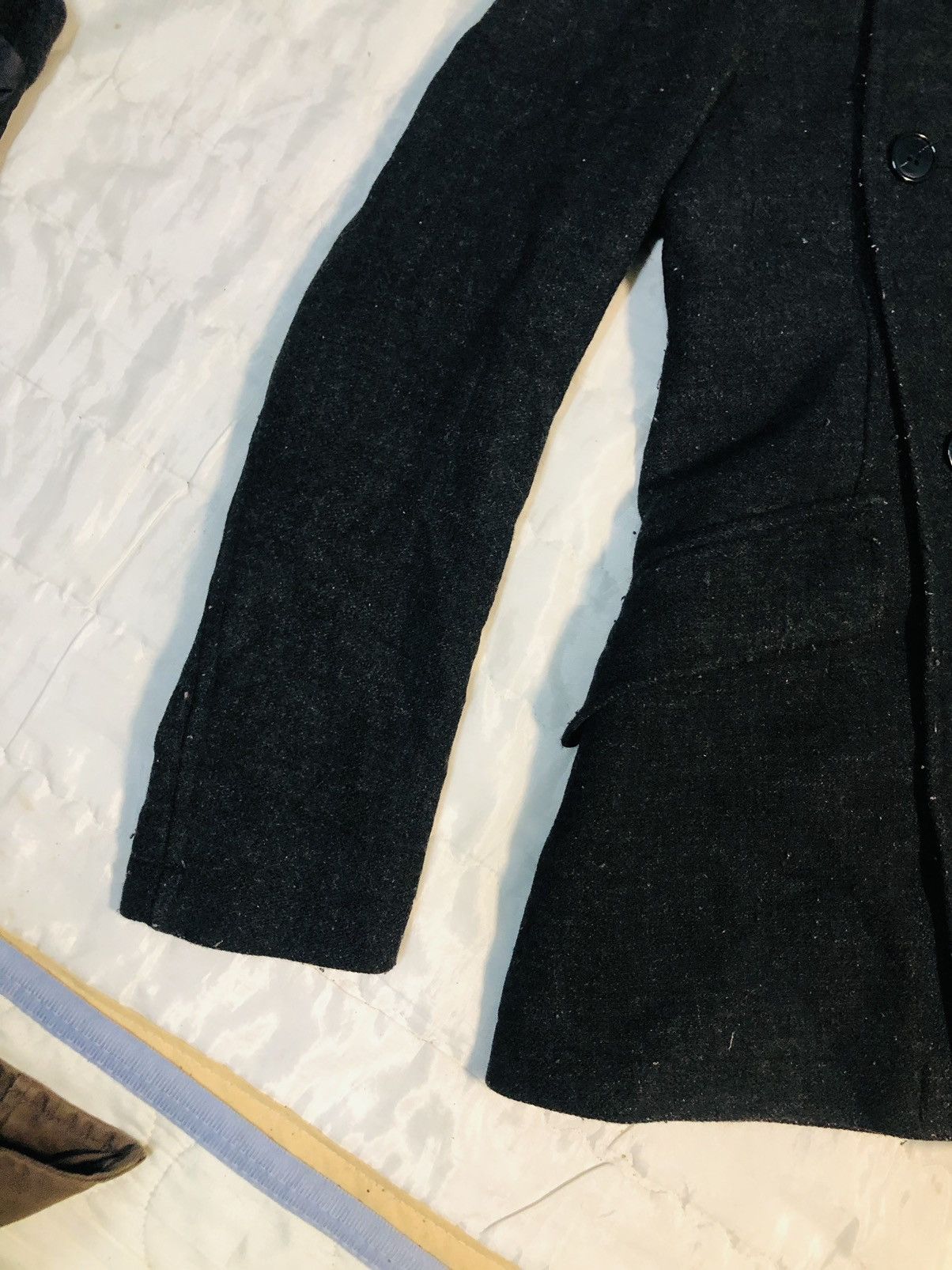 Zucca Archive Cabane de Zucca AW09 Hooded Wool Pea Coat (8) Size US M / EU 48-50 / 2 - 4 Thumbnail