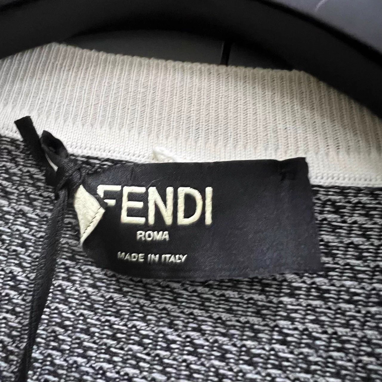 Fendi FENDI small logo all over wool knit sweater 44 new with tags Size M / US 6-8 / IT 42-44 - 3 Thumbnail