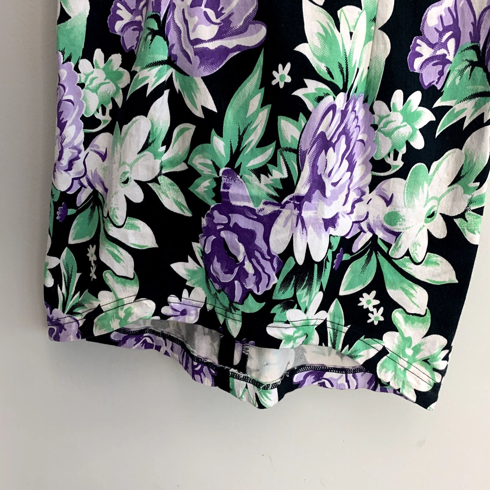 Other Maurie & Eve Floral Sheath Dress Purple Black Keyhole S Size S / US 4 / IT 40 - 7 Thumbnail