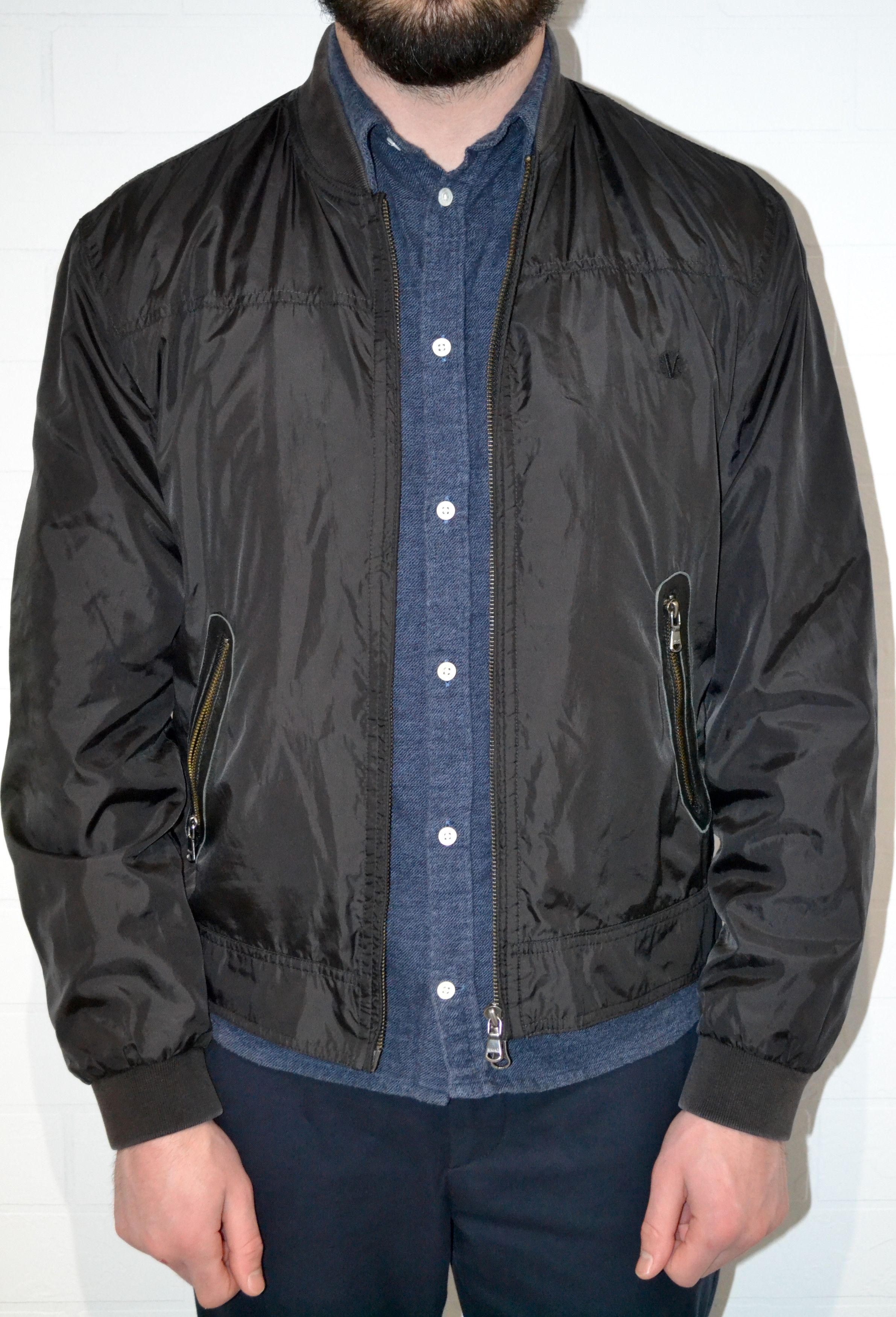 Versace Vintage Versace Bomber Jacket Size US M / EU 48-50 / 2 - 2 Thumbnail