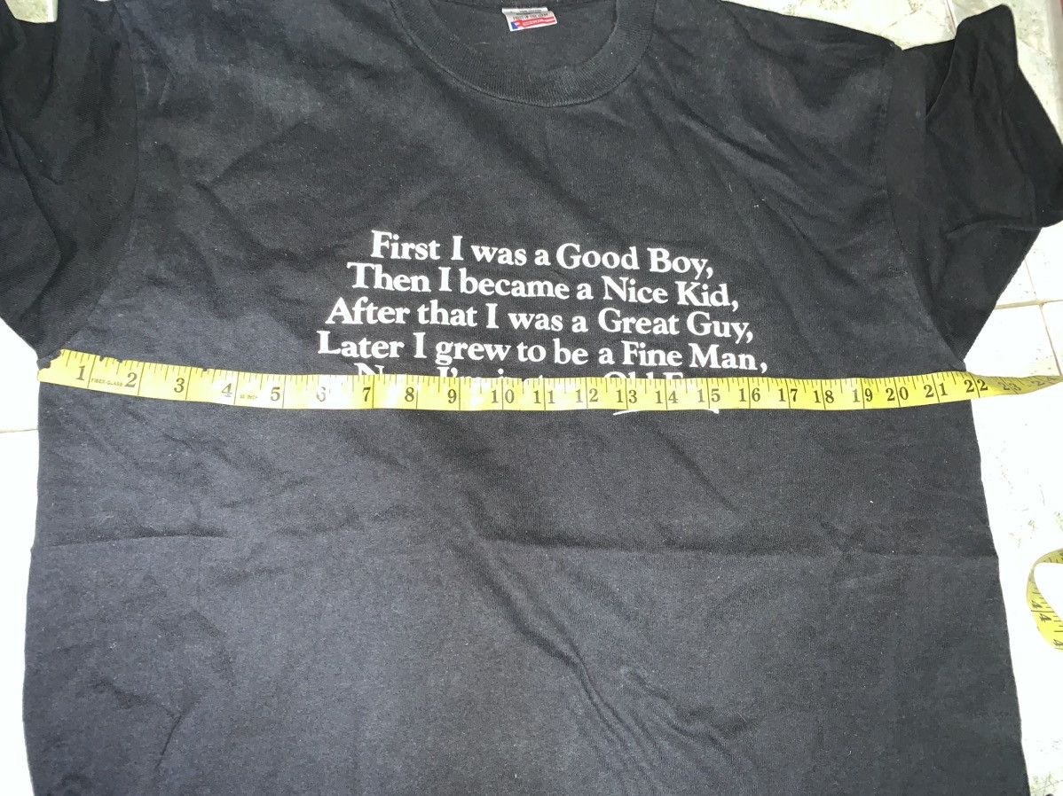 Vintage Vintage wording t-shirt skateboarding Size US L / EU 52-54 / 3 - 6 Thumbnail
