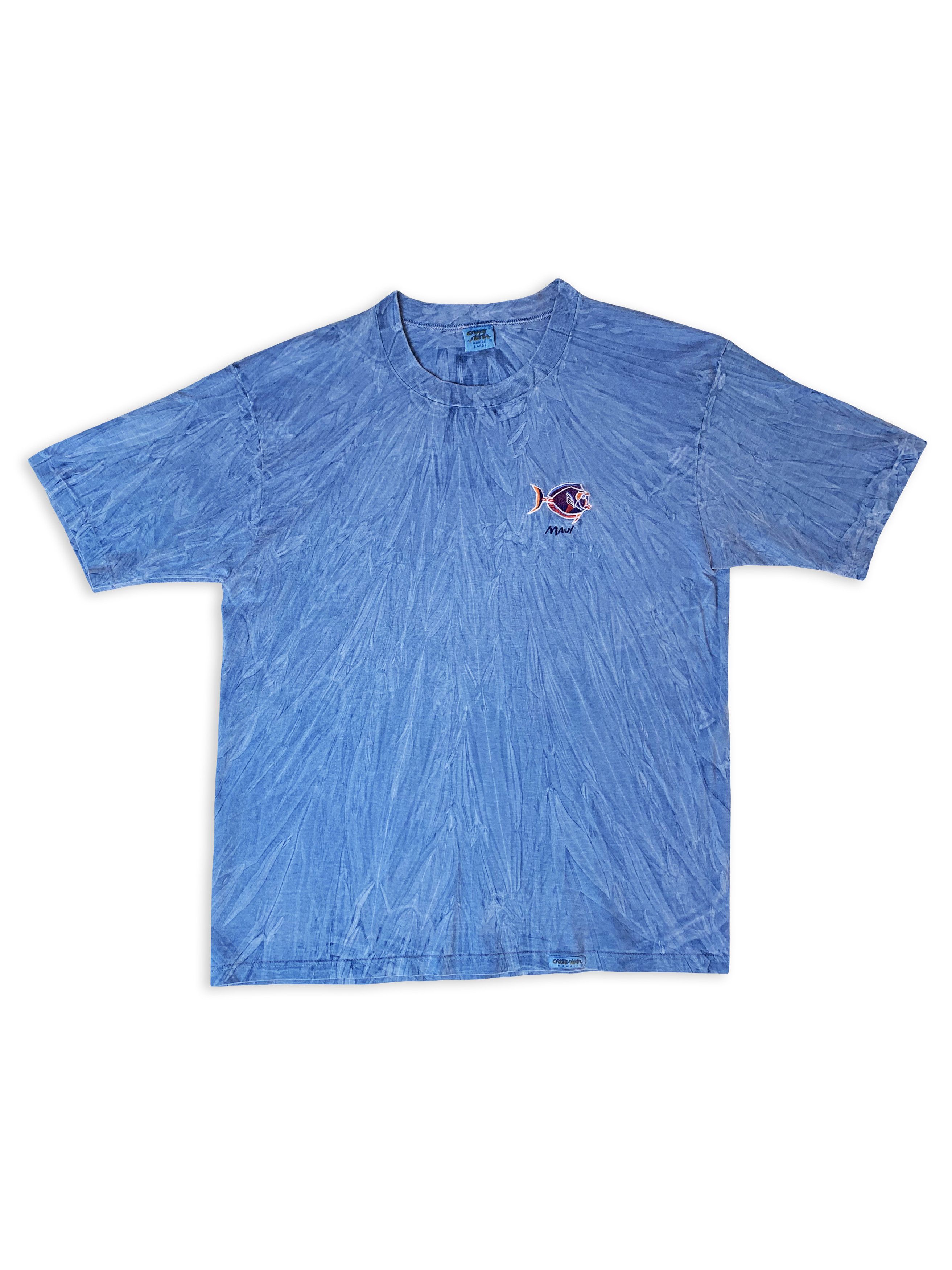 Vintage Vintage 90s MAUI t shirt Single stitch Tie Dye Hippie Retro Size US L / EU 52-54 / 3 - 1 Thumbnail