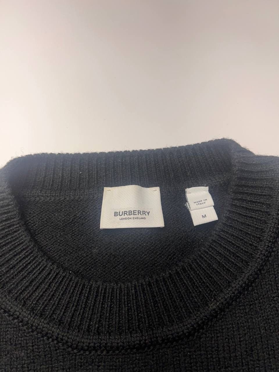 Burberry BURBERRY Wool Mermaid-Intarsia Sweater Size US M / EU 48-50 / 2 - 7 Thumbnail