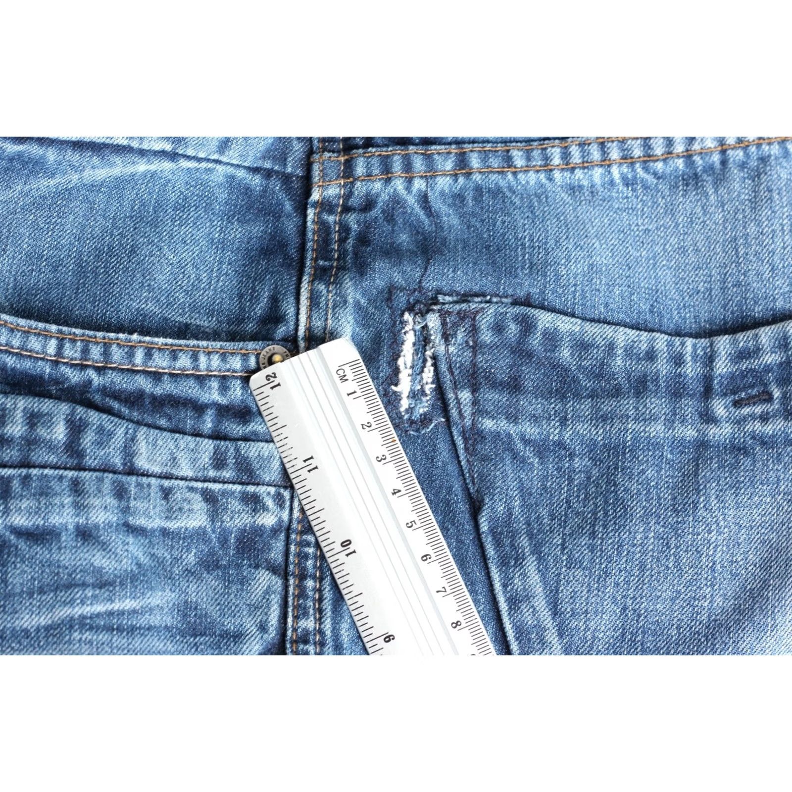 Vintage PME Legend Commander Jeans Men Slim Tapered 30W32 L32 Denim Blue 5-Pocket Design Regular | Men’s Jeans Size US 30 / EU 46 - 8 Thumbnail