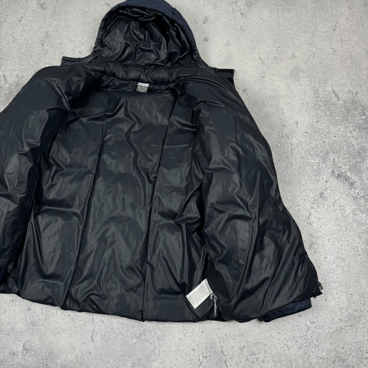 Nike × Vintage Vintage Nike 00’s Hooded Puffer Down Jacket Size US L / EU 52-54 / 3 - 12 Thumbnail