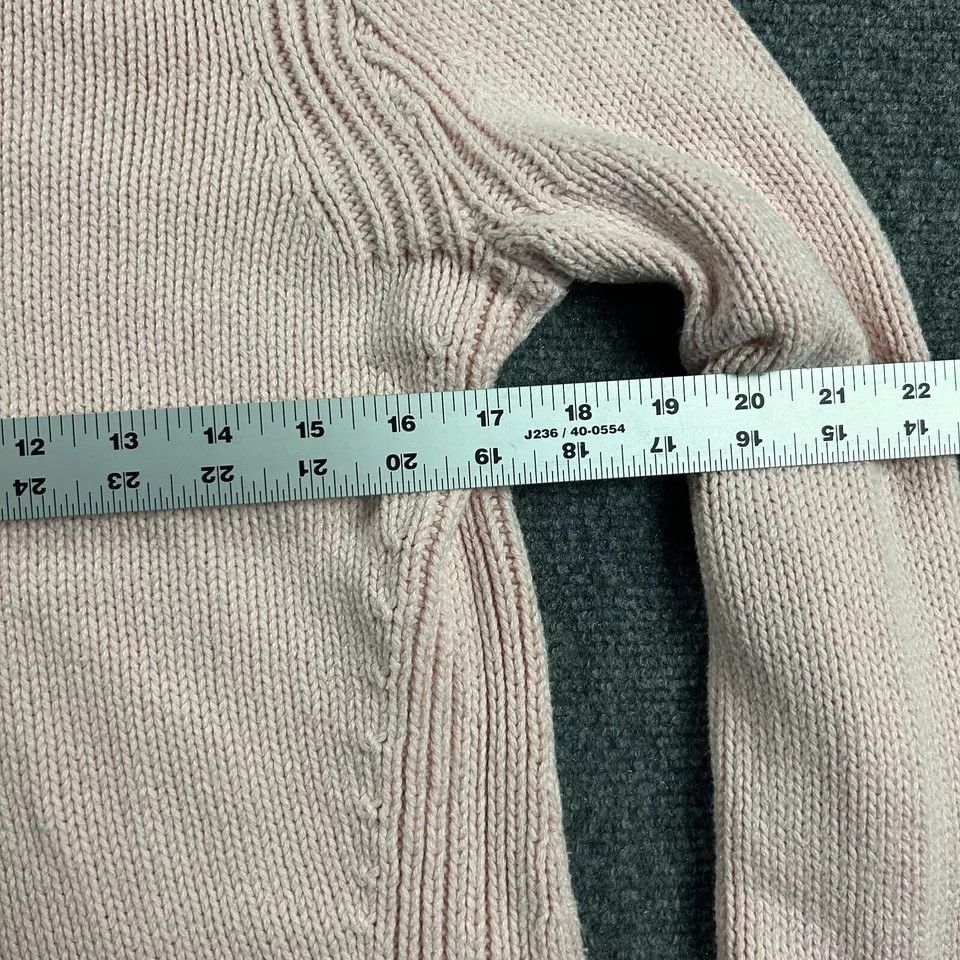 J.Crew × Vintage Vintage J Crew Sweater Womens Small Pink Chunk Knit Always Size S / US 4 / IT 40 - 3 Thumbnail
