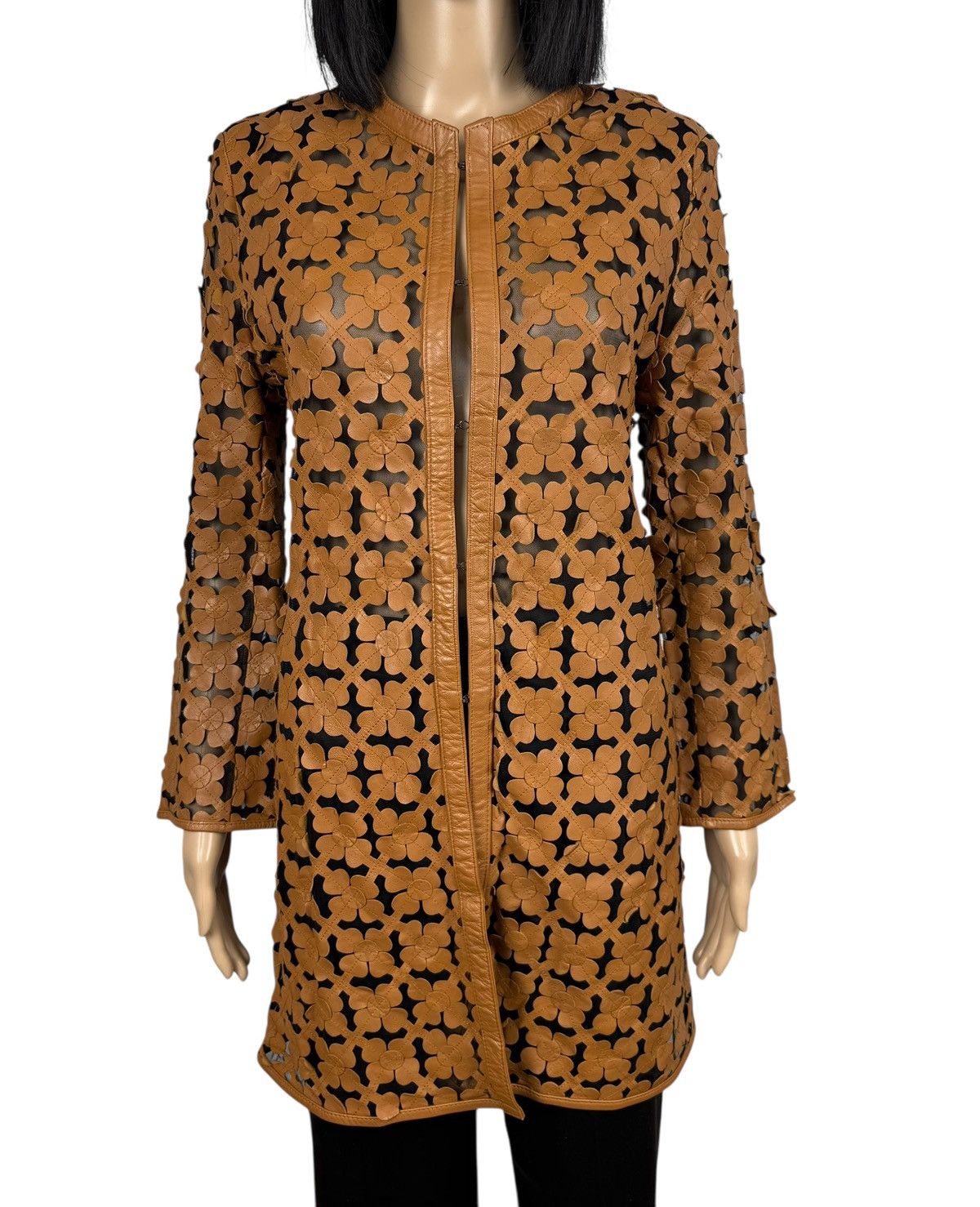 Genuine Leather Genuine Leather Coat Decoration Patterns size 44 Size M / US 6-8 / IT 42-44 - 7 Thumbnail