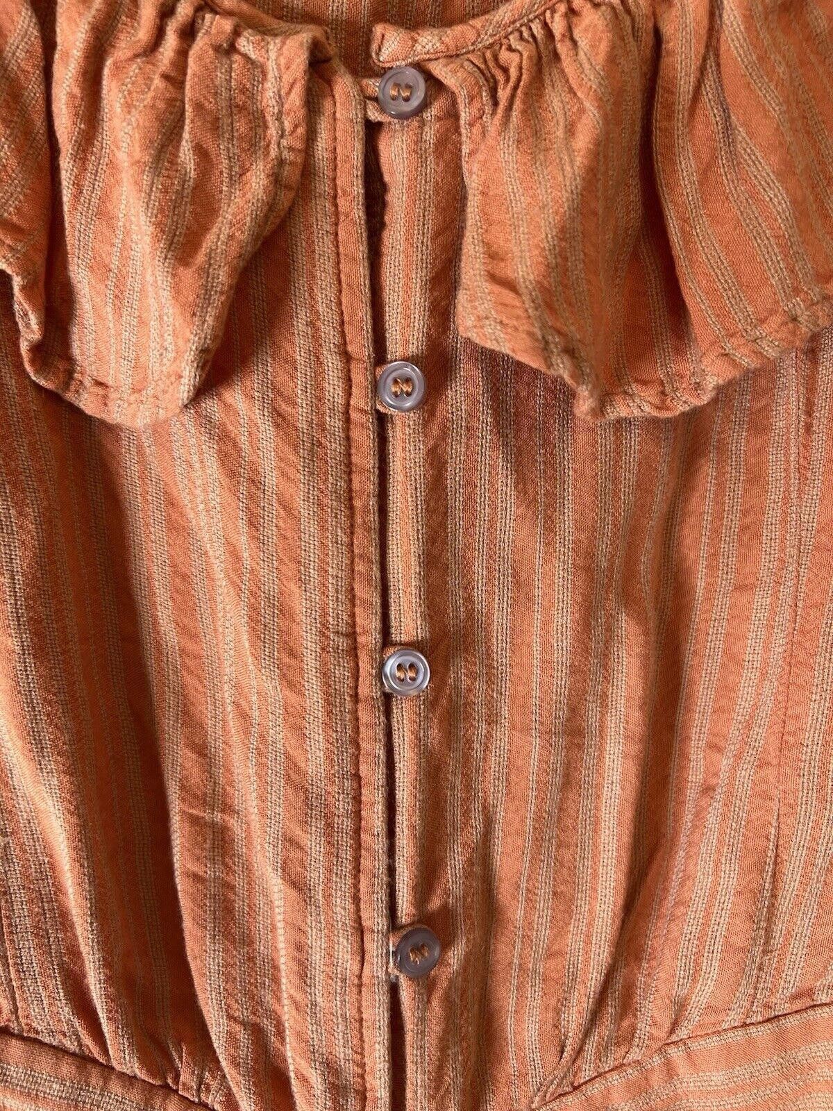 Free People Free People The Rosemary Top In S Button Front Tie Waist Size S / US 4 / IT 40 - 4 Thumbnail