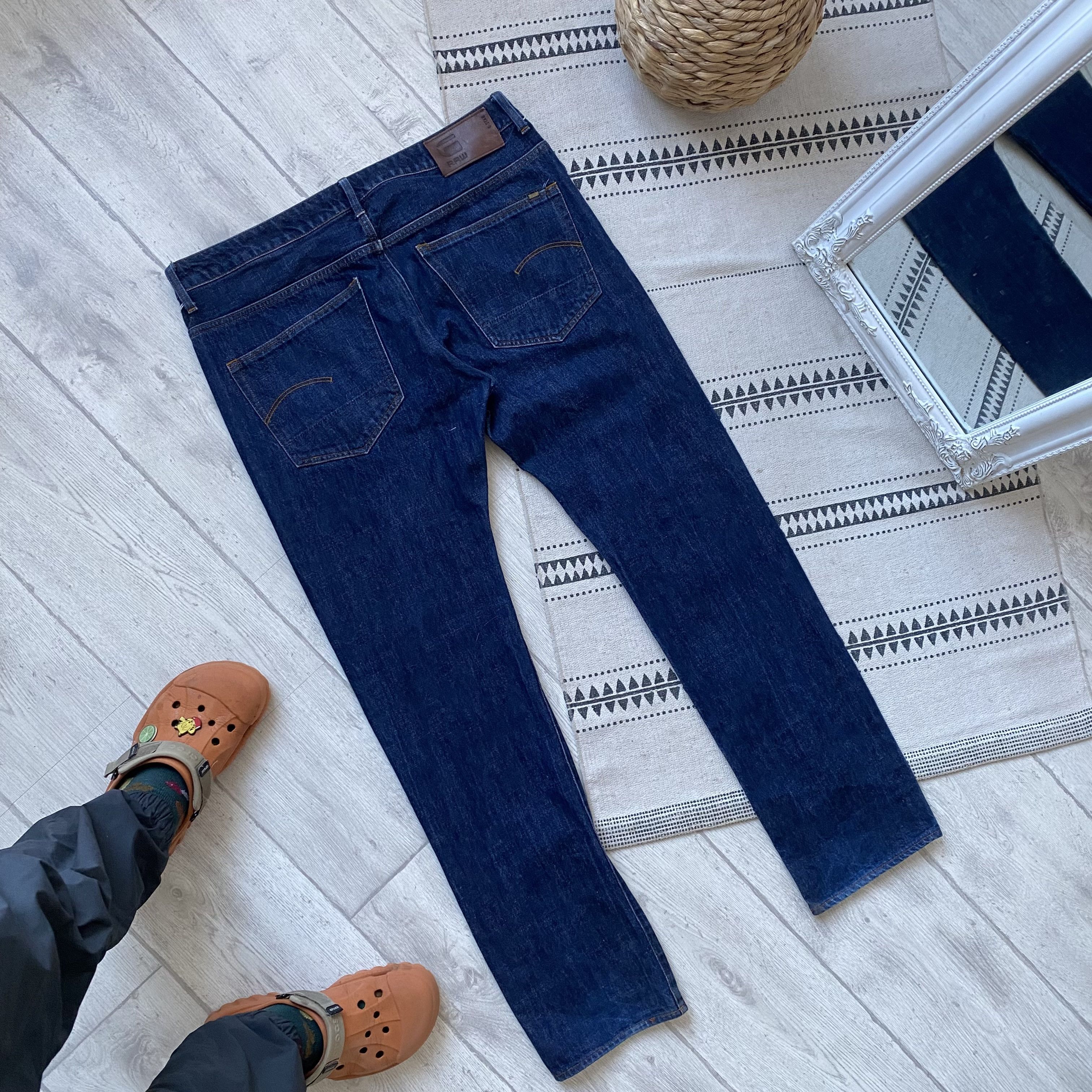 G-Star Gstar RAW Denim 3301 slim jeans pants Size US 36 / EU 52 - 10 Thumbnail