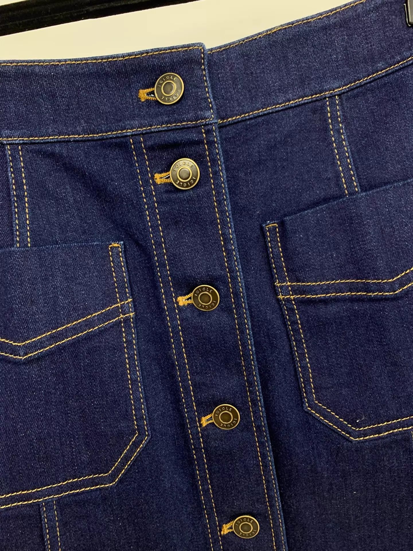 Other ICICLE Denim Skirt Size 34 New Size 24" / US 00 / IT 34 - 2 Thumbnail