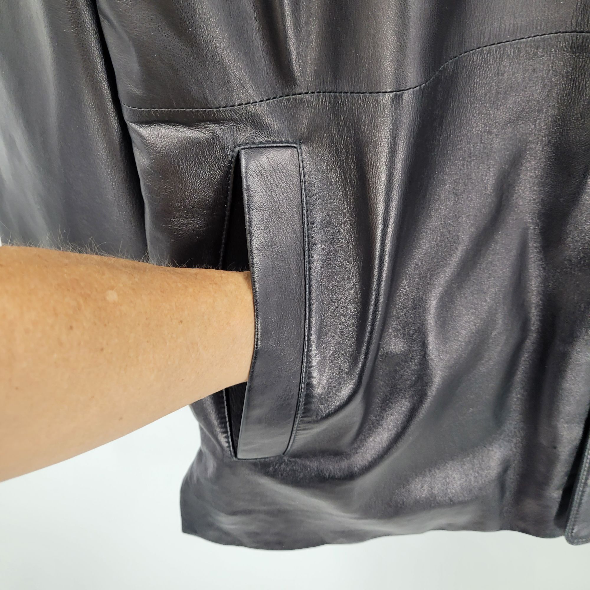 Robert Comstock Mens Robert Comstock Endurance Black Buttery Genuine Leather Size US XL / EU 56 / 4 - 6 Thumbnail