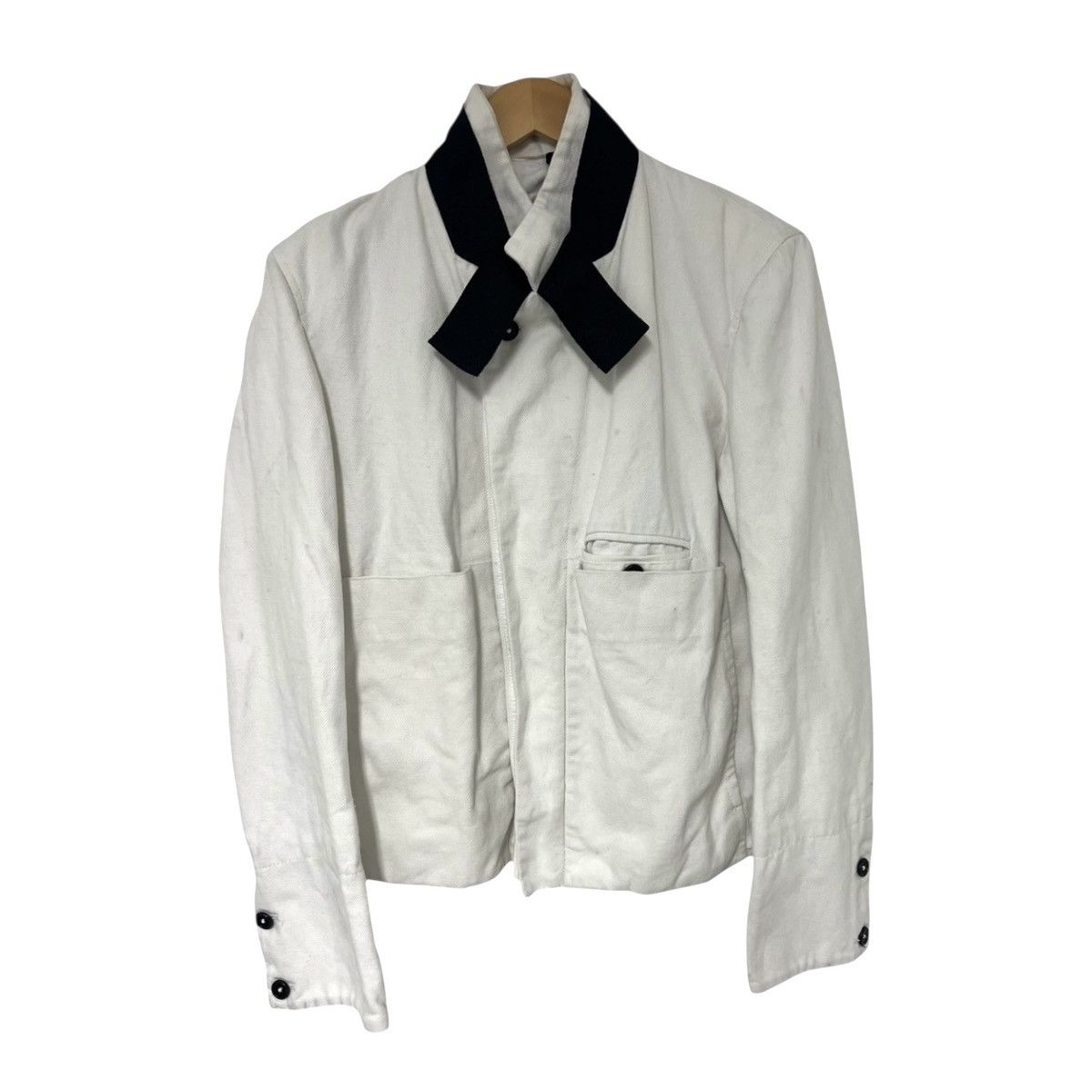 Ann Demeulemeester Ann d bowtie jacket Size US S / EU 44-46 / 1 - 1 Thumbnail