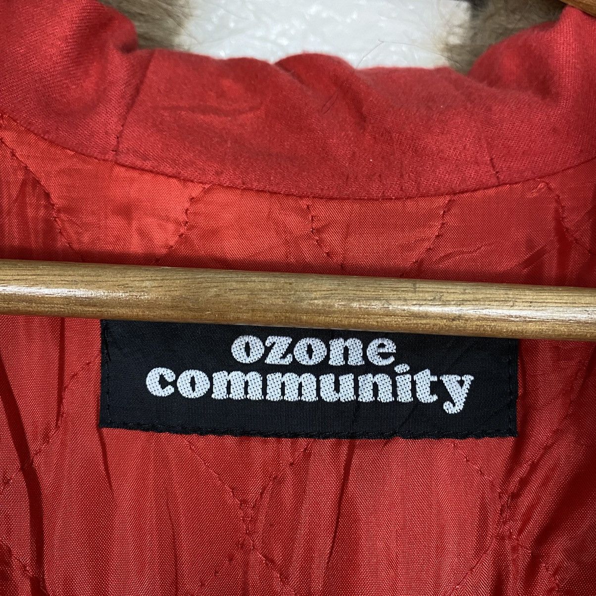 Hysteric Glamour Ozone Community Faux Fur Jacket Striped Design Size US M / EU 48-50 / 2 - 18 Thumbnail