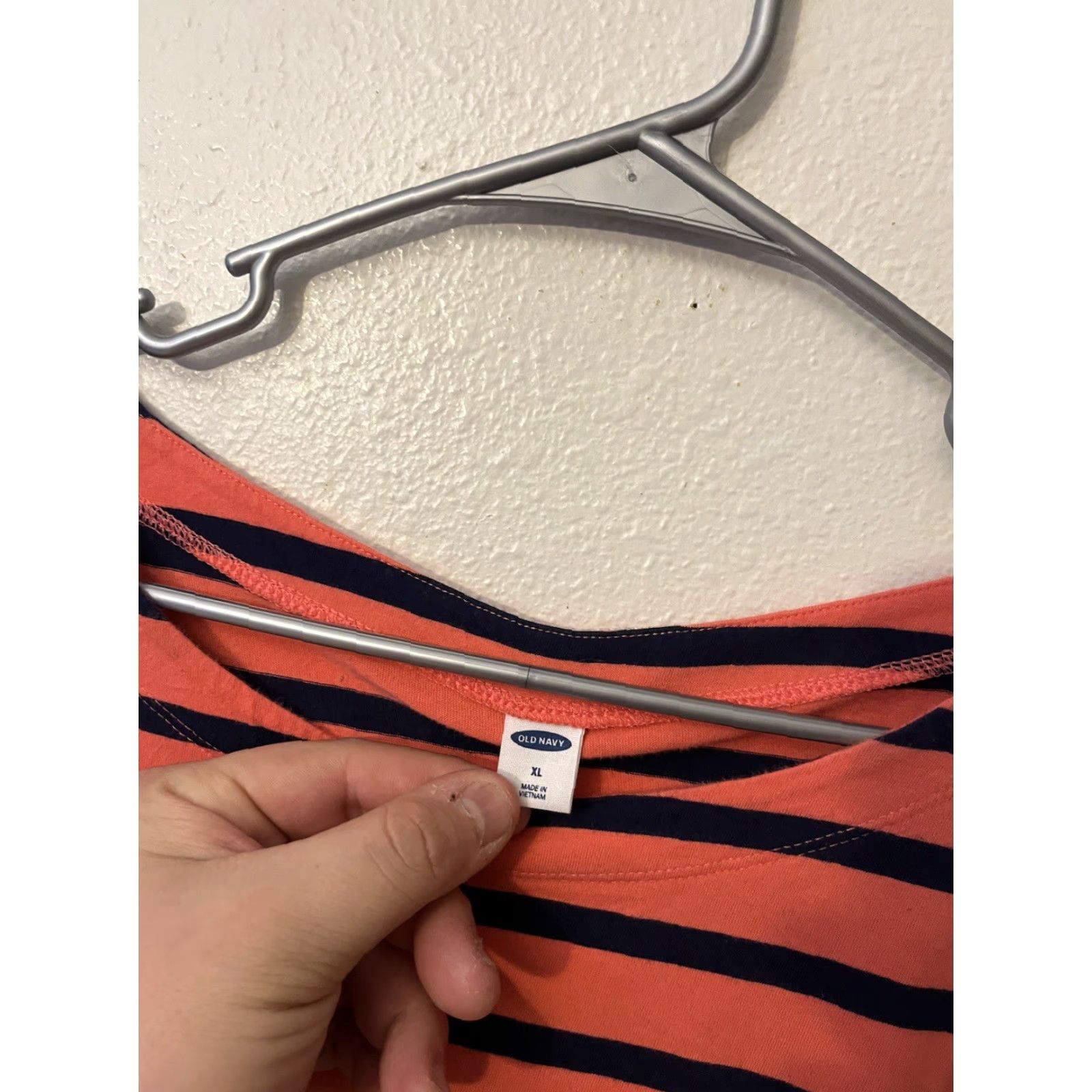 Old Navy Old Navy Women's Top Size XL Striped 3/4 Sleeve Size XL / US 12-14 / IT 48-50 - 2 Thumbnail