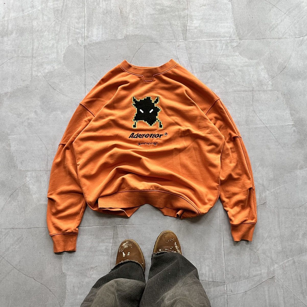 Ader Error s20’ Ader Error Sweatshirt Crewneck Acne Studios Style Size US M / EU 48-50 / 2 - 1 Thumbnail