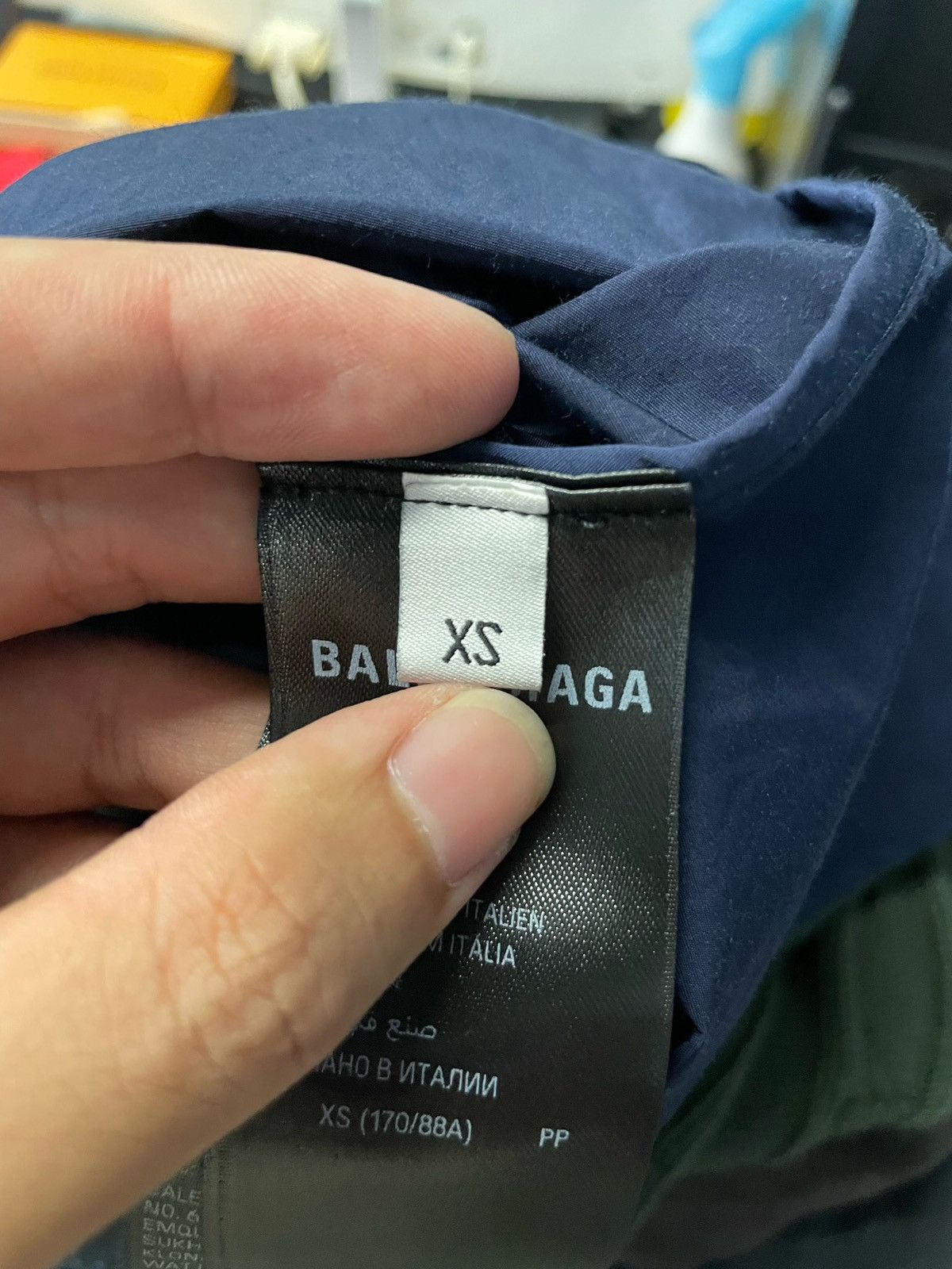Balenciaga Balenciaga 26SS Patched Zip-Up Sweater Size US XS / EU 42 / 0 - 10 Thumbnail