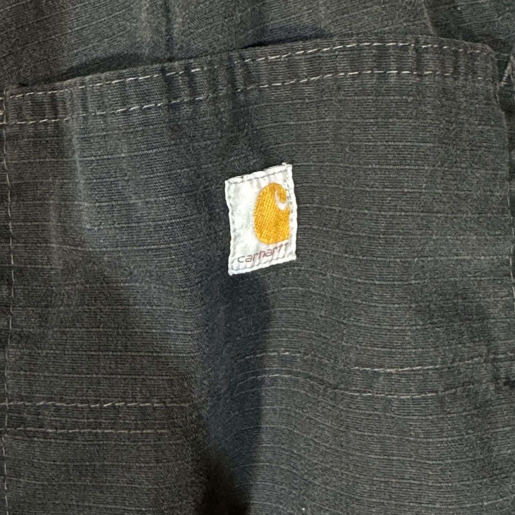 Carhartt Carhartt Cargo Pants Mens Large Ripstop Workwear Utility Drawstring Outdoor Size US 33 - 4 Thumbnail