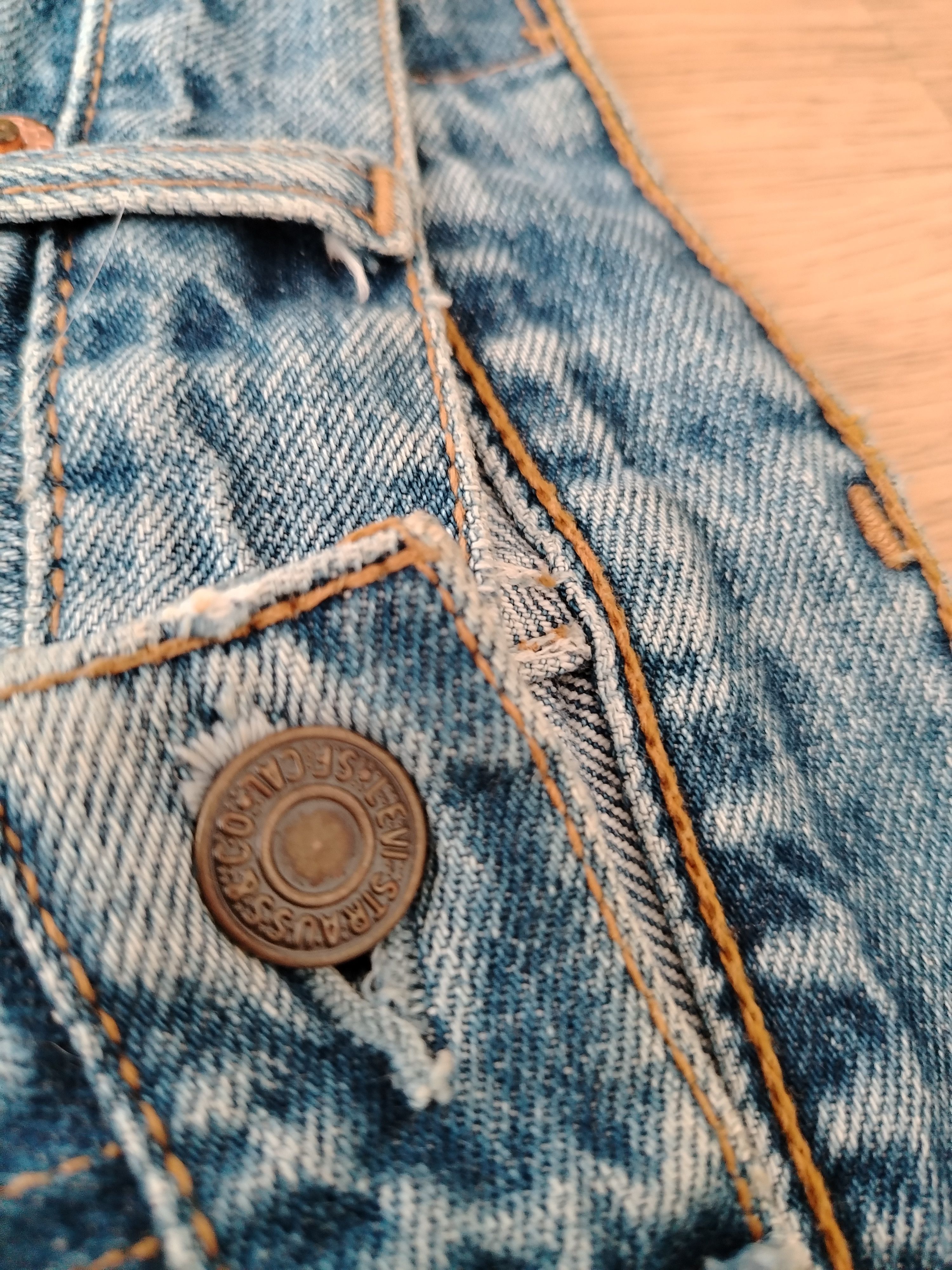 Levi's × Vintage Levis 517 Jeans Bootcut Vintage Size US 30 / EU 46 - 3 Thumbnail