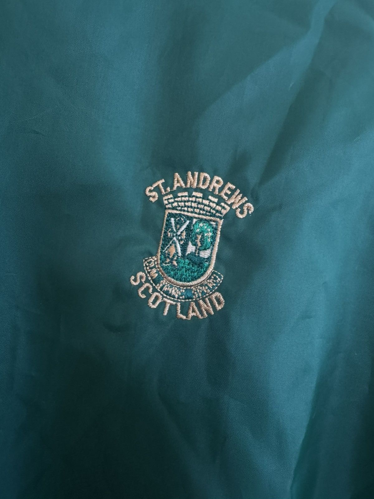 Other Vintage 1990s St. Andrews Scotland Golf Windbreaker Size US L / EU 52-54 / 3 - 3 Thumbnail