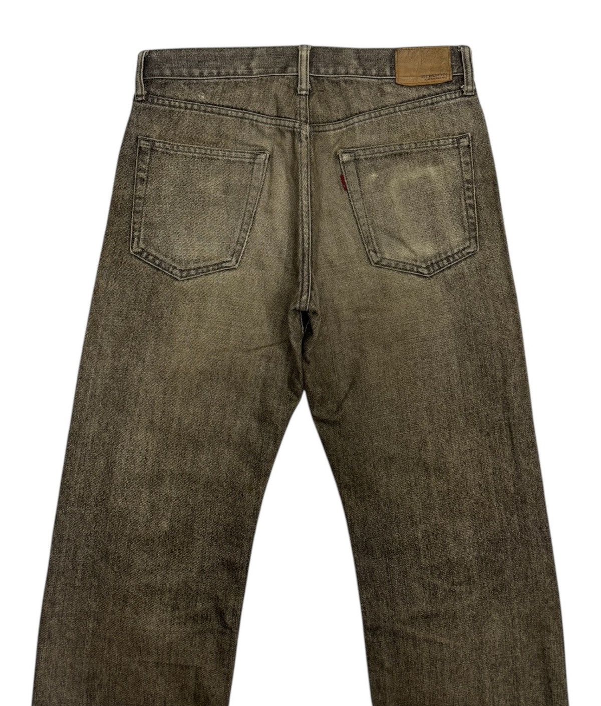 Isamu Katayama Backlash 🔥VINTAGE BOBSON RUSTY MUD WASH BAGGY JEANS DISTRESSED DENIM Size US 32 / EU 48 - 6 Thumbnail