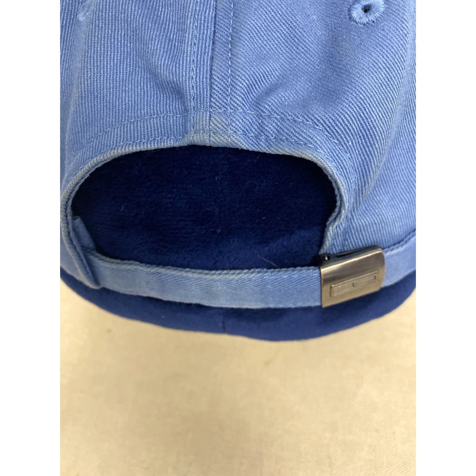 Tommy Hilfiger VINTAGE Tommy Hilfiger Baseball Cap Unisex Adults Adjustable Denim Blue Flag Washed Denim Hat 294 Men Women Boys Girls Size ONE SIZE - 5 Thumbnail