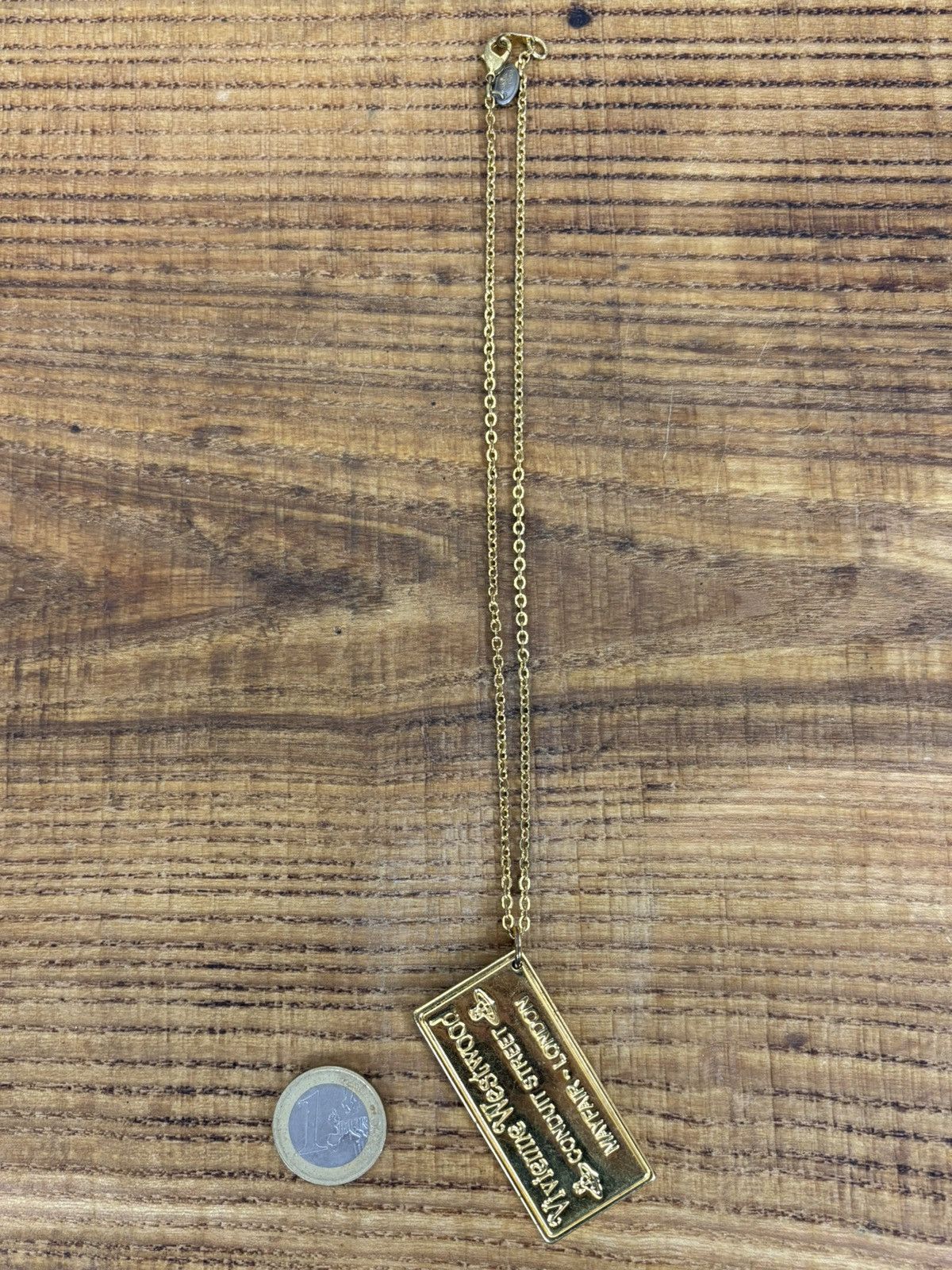 Vivienne Westwood Vintage Vivienne Westwood Gold Plate Pendant Necklace Size ONE SIZE - 8 Thumbnail